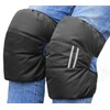 Winter Thicken Down-Filled Kneepads Windproof Thermal Knee Warmer for Men