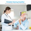 TJZJY 2-Pack Hearing Amplifier Rechargeable Hearing Aids for Seniors Personal
