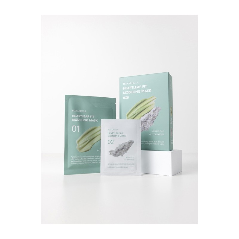 Bonabella Houttuynia cordata fit modeling mask [main product refill] /