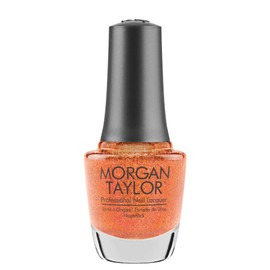 Morgan Taylor Nail Lacquer (Sunrise And The City) Orange Professional Lacquer. Vibrant, Chip-Resistant, Fast-Drying, Long-Lasting, High-Shine Finish, Perfect for Manicures & Pedicure, 0.5 oz.