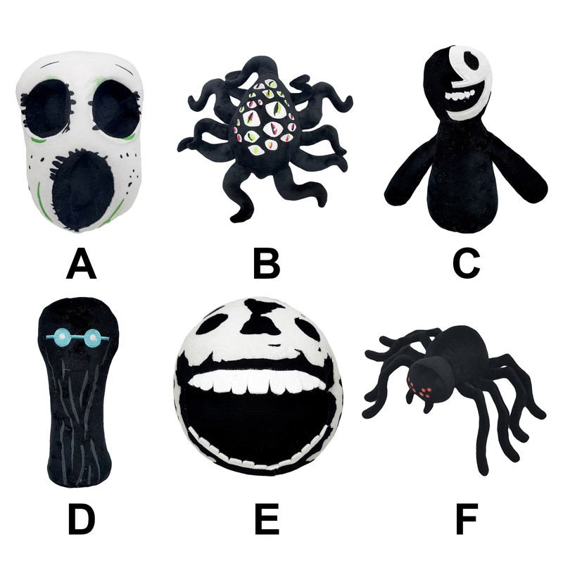 Horror Game Doors Plush Doll