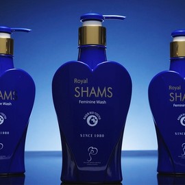 White jade Baekoksaeng Royal Shams Feminine Wash 220ml. / 백옥생 로얄 샴스 여성청결제 220ml.