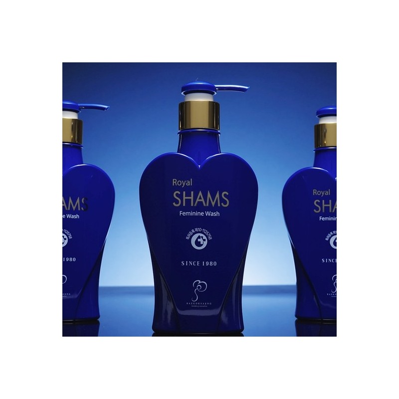 White jade Baekoksaeng Royal Shams Feminine Wash 220ml. / 백옥생