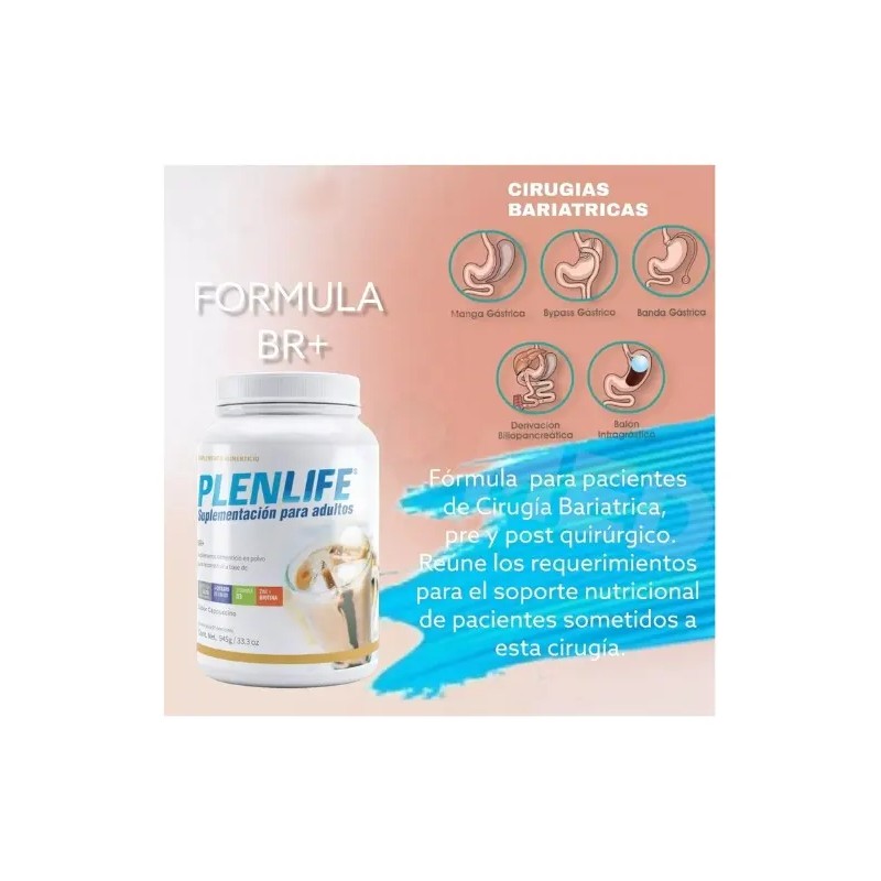 Fórmula 945gr Polvo Plenlife Sabor Neutro