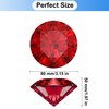 Large Crystal Diamond Paperweight with Stand Jewels Wedding Decorations Centerpieces