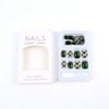 Stick-on Nail Tips R271 Gel Nail Tips Artificial Nails DIY Art Extensions Easy Pedicure Tips Stick-on / 붙이는 네일팁 R271 젤 네일 팁 인조 손톱 셀프 아트 연장 간편한 패디팁 붙이는