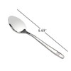 Begale Cucharas de postre de acero inoxidable de 12 piezas,