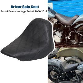 Unbranded NEW Front Rider Driver Solo Seat For Harley FLSTN Deluxe 06-17 Heritage Softail