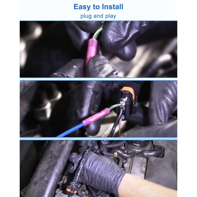 Headlights Wiring Connector Harness Pigtail Plug Wire Fit for Toyota
