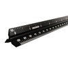 Intoy 12 Inch Triangular Engineer Scale Ruler, Anodized Solid Aluminum
