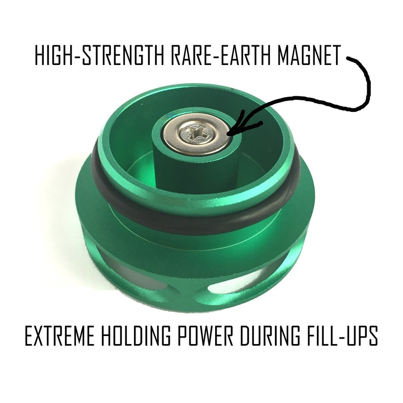 COMBO PACK Magnetic Diesel Fuel Cap + DEF Cap Accessory