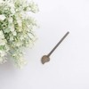 uxcell Metal Household Chinese Leaf Style Cabinet Key Latch Door