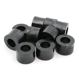 Design61 10x Spacer Sleeves Washers L 18 mm x Diameter 15/8.2 mm M8 Round HD Polyethylene