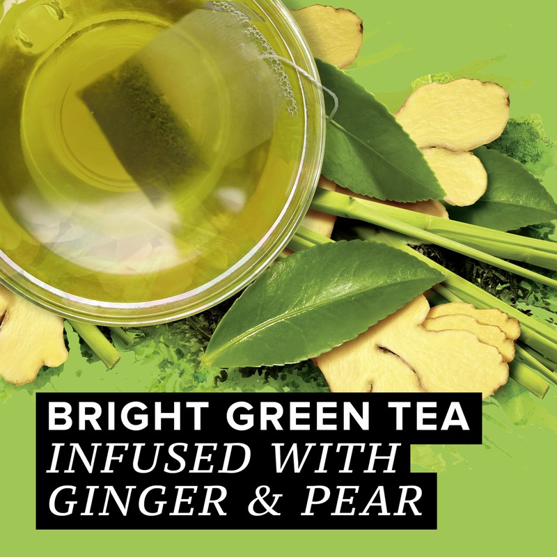 TAZO Tea Bags, Green Tea, Green Ginger, 20 Count (Pack