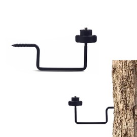 KGCGJVB Game Camera Mount Tree Screw Bracket Heavy Duty Mounts for Hunting Cameras Adjustable Tree Arm Remote Camera Holder with Screws for Treestand Muddy Area and Outdoor Wildlife Surveillance