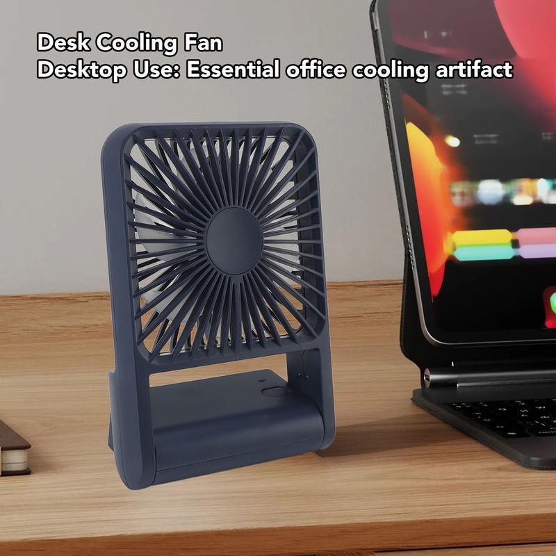 Portable Air Conditioner Fan Strong Wind Silent Operation Ultra Slim
