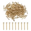 M METERXITY 200-Pack Small Tiny Nails, 2mm x 20mm Brass