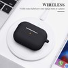 AKABEILA Compatible with AirPods Pro Case Liquid Silicone Cases [Front