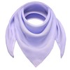 Basic Sense Square Chiffon Scarf Retro Lightweight Neck Scarves Bandana