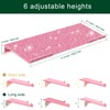 Computer Keyboard Stand for Desktop - 6-Level Height Adjustable Acrylic