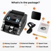 MUNBYN IMC07 Money Counter Machine Count Value, UV/MG/IR/MT/DD, USD/EUR Bill
