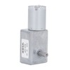 Double Shaft DC Gear Motor 25kg.cm 12mm Self Locking Reversible