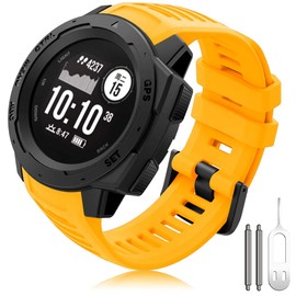 TOPsic Compatible with Garmin Instinct Bracelet, Instinct Replacement Watch Strap, Lightweight Fit Wristbands for Garmin Instinct Unisex