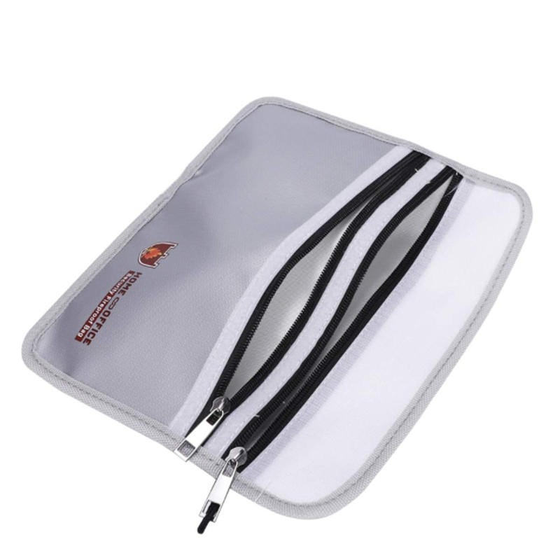 Fireproof Bag, Document Storage, Case, Collecting Bag, Safe, Fireproof, Heat-Resistant,