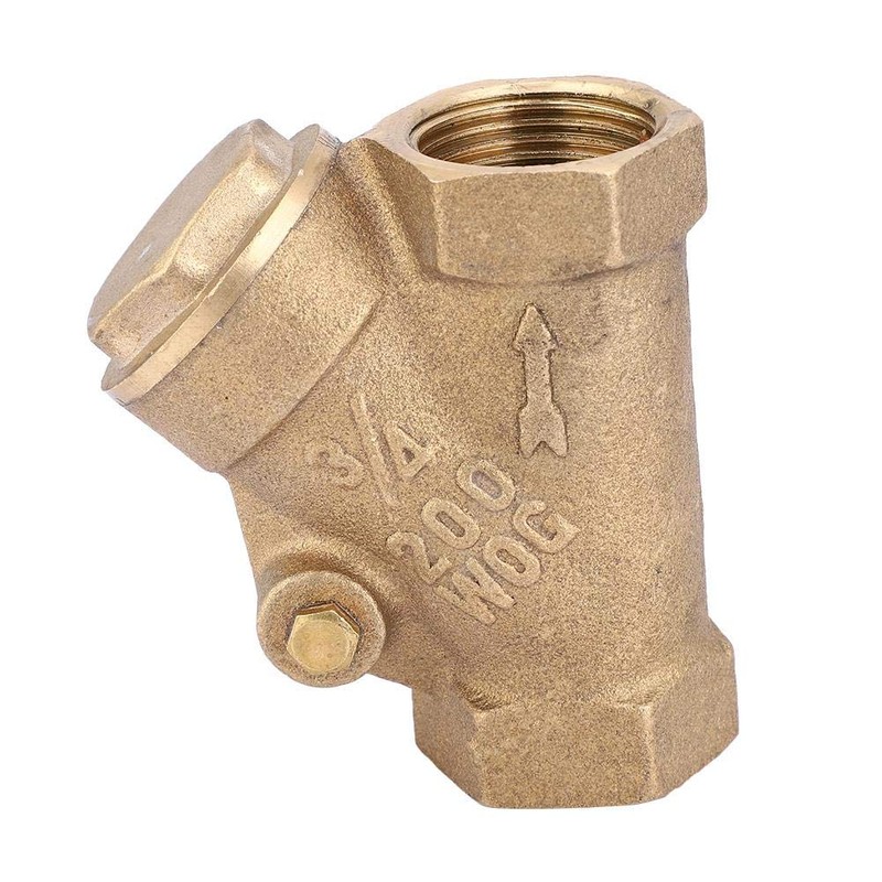 Check Valve NPT 3/4 inch Thread Brass Check Valve Y-Type