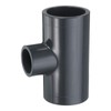HARFINGTON Tee PVC Fitting 1-1/4 x 3/4" 3 Way Connector