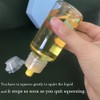 4pcs Mini Honey Squeeze Bottle Refillable Condiment Container Dispenser with