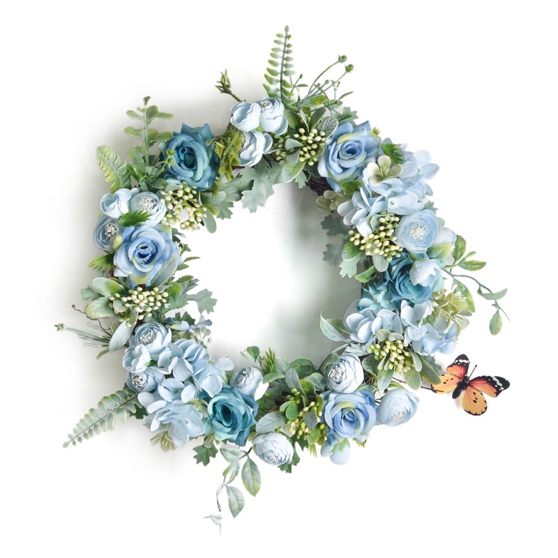 Fake Flower Simulation Garland Plastic Fake Flower Interior Door Wall