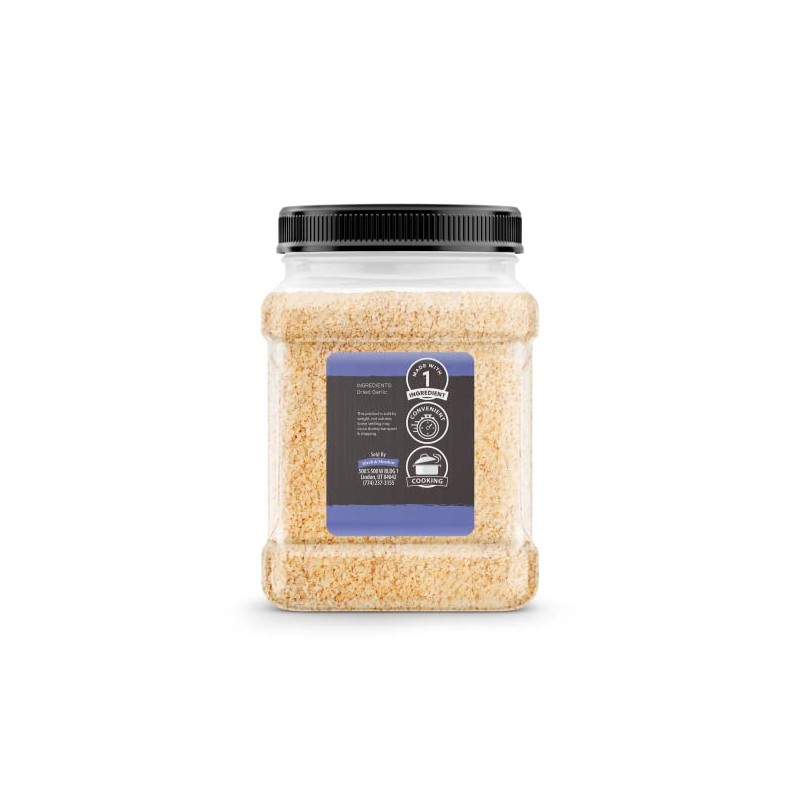 Birch & Meadow 2.75 lbs of Dried Minced Garlic, Kitchen