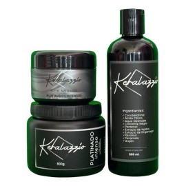 Matizador Platinados Premium 2 Cremas + Shampoo 500ml