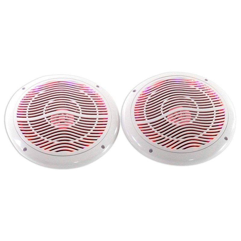 Rockville Pair RMC65LW 600W Peak / 75W RMS 2-Way White