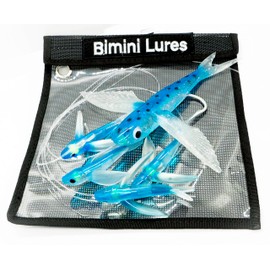 Flying Fish Daisy Chain Lures! Catch Any Predatory Pelagic Fish in The Ocean Including Dolphin, Tuna, and Wahoo! Rigged and Ready to Fish!