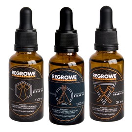 3 Pack Regrowe | Aceite Portfolio, Explorer y Lumberjack | Aceite para Barba y bigote