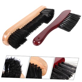 Abaodam 2Pcs Billiard Table Brush Pool Table Cleaning Tool for Effortless Maintenance Dual Bristles for Hard to Reach Areas Durable Handle Billiards Accessory