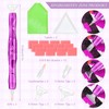 SPOKKI 2 Pieces Diamond Painting Pen, Resin Diamond Painting Pen