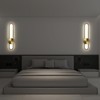 JAYMP Modern Wall Sconce 4000K Dimmable LED Wall Light Fixture,