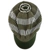 Armycrew Striped Dreadlock Deep Shell Knitted Cotton Beanie Visor Cap