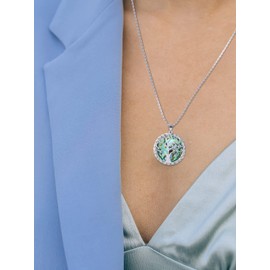 SmileBelle Mom Necklace as Mother Christmas Gifts from Daughter Son, Mom Jewelry as Birthday Gifts for Mom, Mother Necklaces as Unique Sentimental Jewelry Gifts for Mom