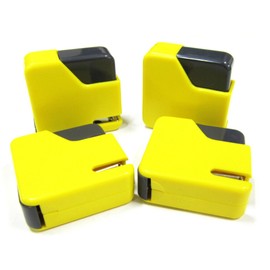 Minix Elm Mini Staplers ES-10M Yellow 4 pcs.