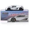 DCD for Koenigsegg CC850 Silver Metallic 1/64 Scale Diecast Model