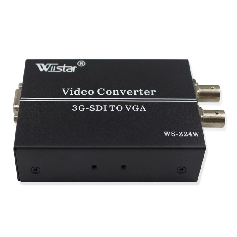 Wiistar SDI to VGA Audio Converter Support 1080P for VGA