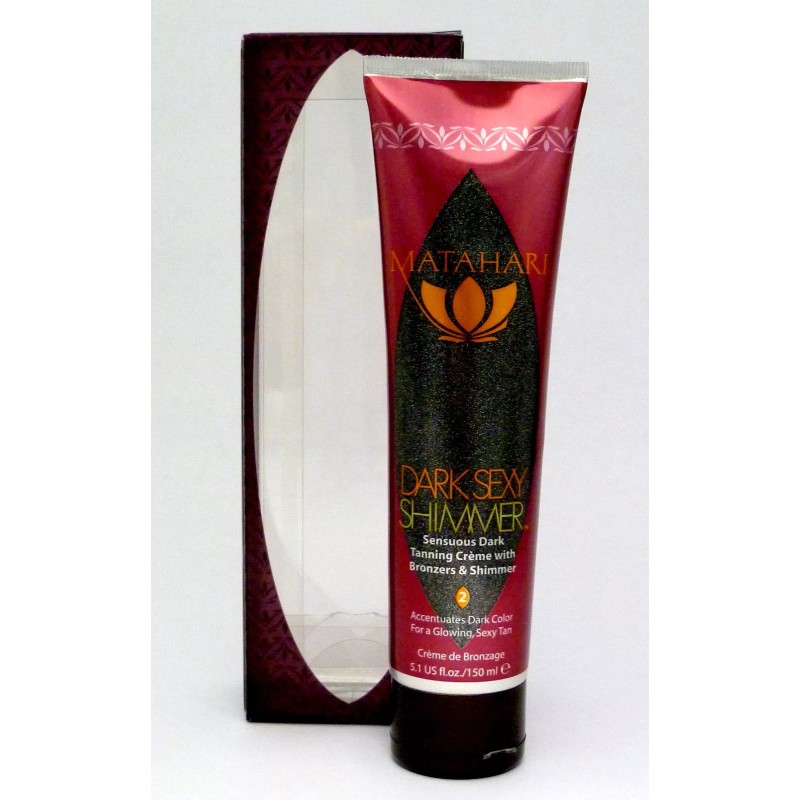 MATAHARI "DARK SEXY SHIMMER" CREME w/BRONZERS, 5.1Z - NEW -
