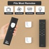 4pcs Improved Strong Magnetic Remote Control Holder,Wall Mounted Remote Control