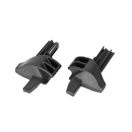 A ABSOPRO Car Parcel Shelf Retaining Clips A16969302849051 Black (Set of 2)