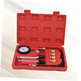 Mobestech 0-300psi Air Gauge Multi-Functional Cylinder Pressure Gauge Kit for Car Motorcycle Compression Tester Leak Detector