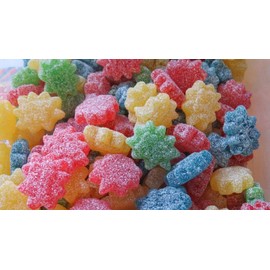 FirstChoiceCandy Sour Power Bursts, Sour Asst. Quatro Gummies (2)